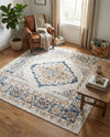 Cambridge Classics Collection Area Rug -  Magdalene (Cream) Square Cream  lifestyle 77