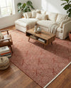 Aravalli Collection Area Rug - Udaipur Rectangle Dusty Pink  lifestyle 46