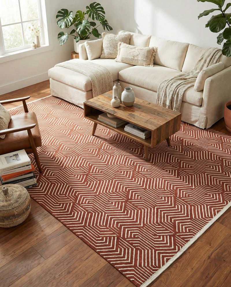 Aravalli Collection Area Rug - Udaipur Rectangle Dusty Pink  lifestyle 46