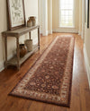 Casablanca Tapestry Collection Area Rug -  Marrakech (Coffee Brown) Runner Coffee Brown  lifestyle 54