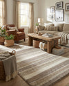 Sienna Collection Area Rug -  Amalfi Rectangle Cloud Gray  lifestyle 19