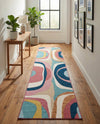 Urban Terrace Collection Area Rug - Venice Runner Multi  lifestyle 54