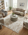 Coastal Haven Collection Area Rug -  Nautilus Square Ivory  lifestyle 52
