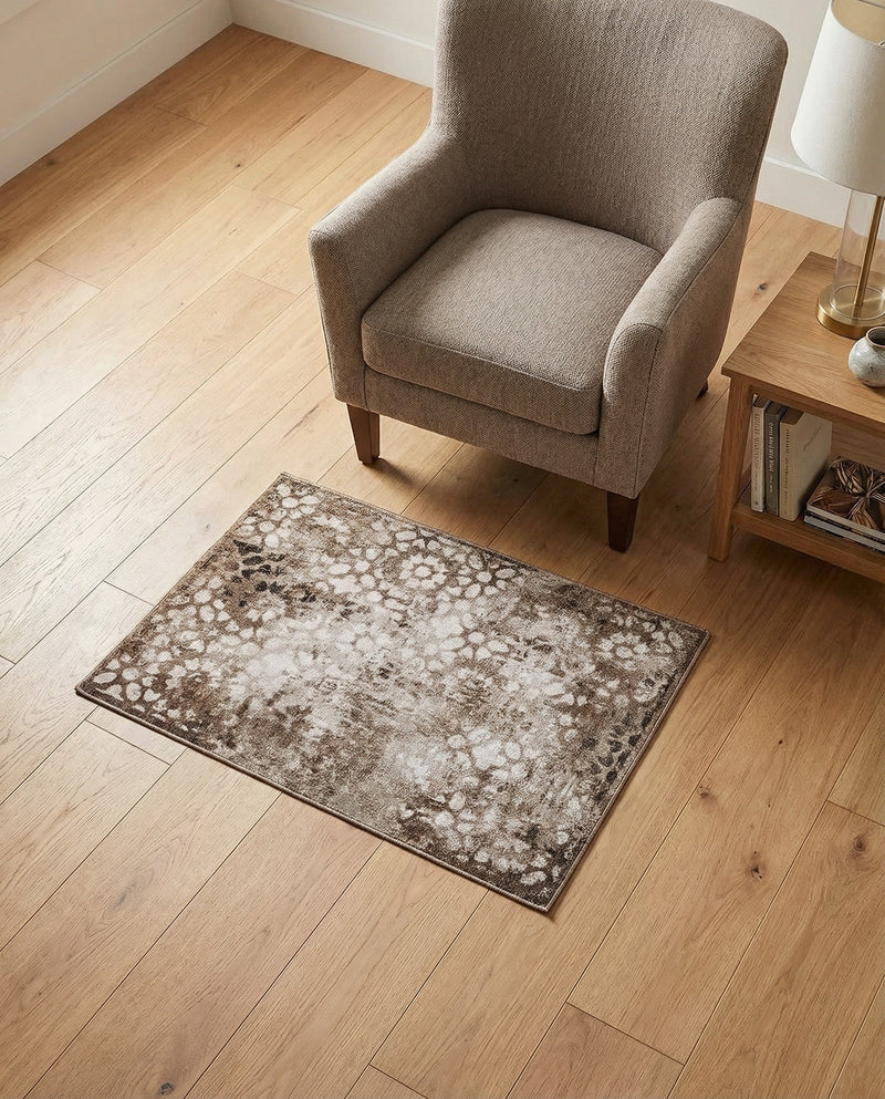Riviera Elegance Collection Area Rug -  Vence Rectangle Brown  lifestyle 35