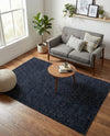 Aravalli Collection Area Rug -  Jaisalmer Rectangle Midnight Blue  lifestyle 43