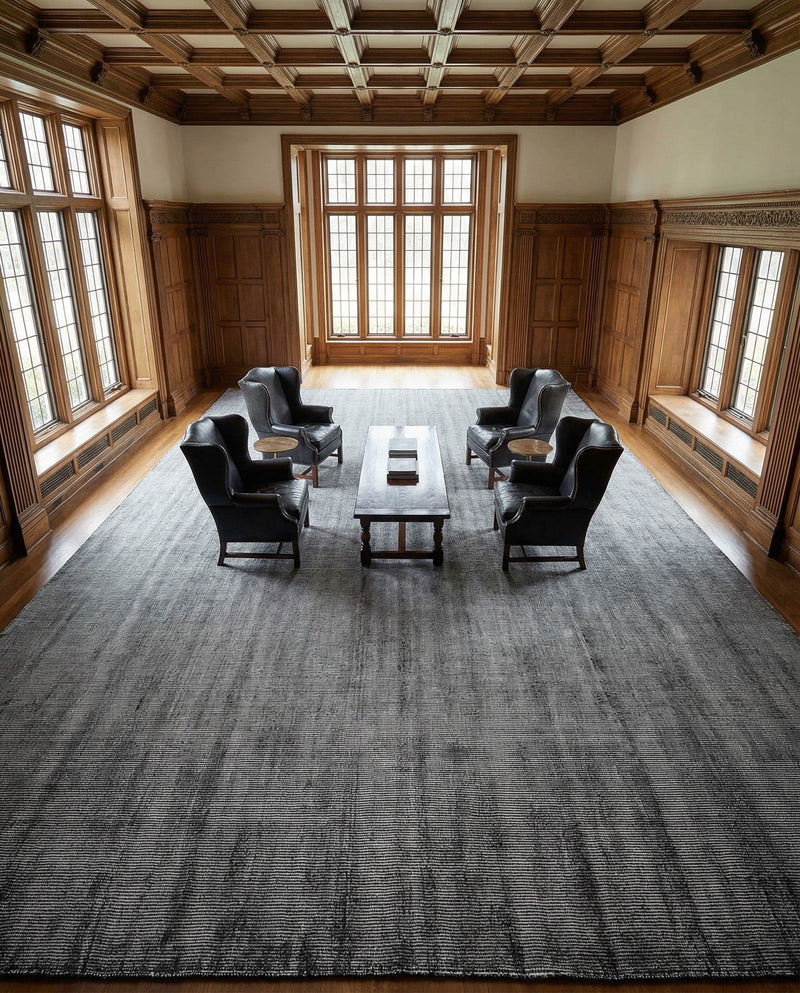 Berkshire Estate Collection Area Rug - Windsor (Blackberry) Rectangle Blackberry  lifestyle 5