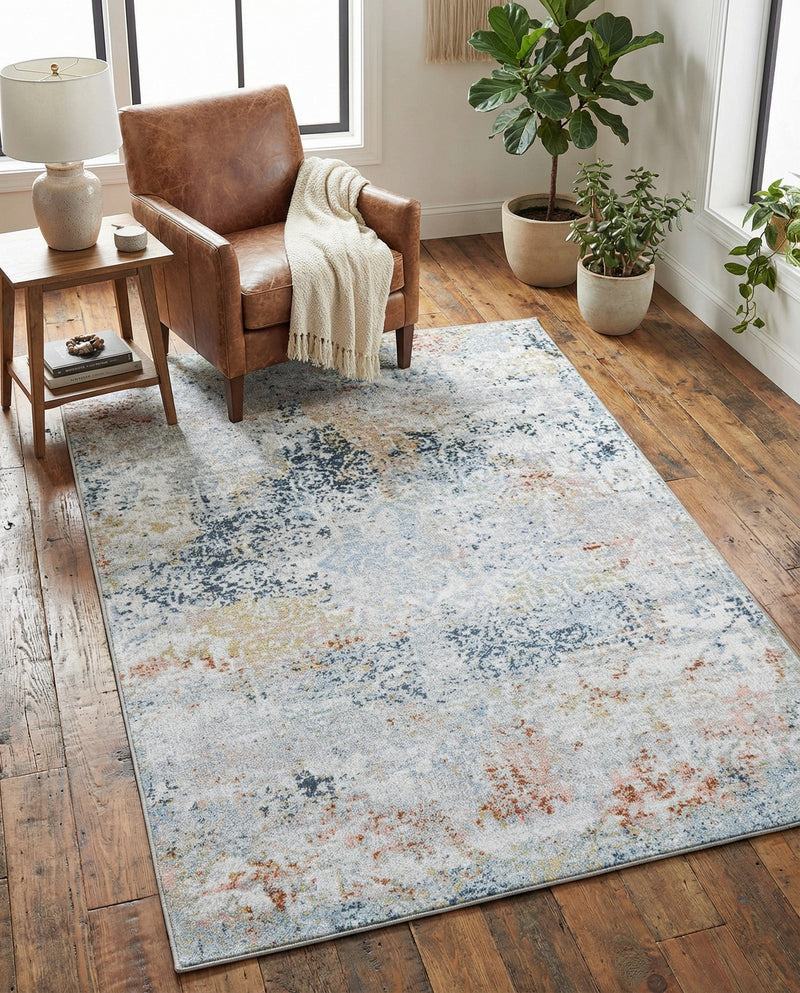Aegean Elegance Washables Collection Area Rug -  Serifos Rectangle Multi  lifestyle 56