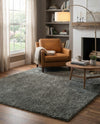 Cozy Comfort Shag Collection Area Rug - Haven (Smoke Gray) Rectangle Smoke Gray  lifestyle 14