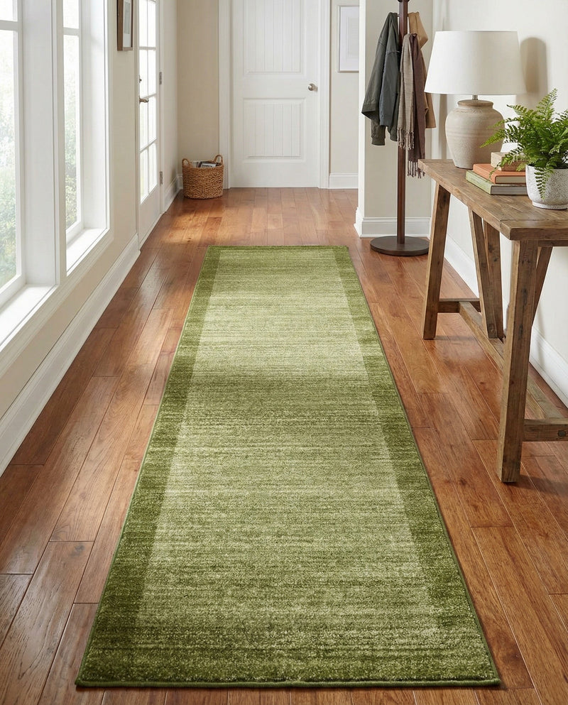 Studio Haven Collection Area Rug -  Conservatory (Light Green) Runner Light Green  lifestyle 56