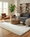 Alpine Plush Collection Area Rug -  Cortina (White) Rectangle White  lifestyle 15