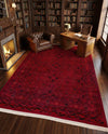 Samarkand Elegance Collection Area Rug -  Samanid Rectangle Red  lifestyle 12