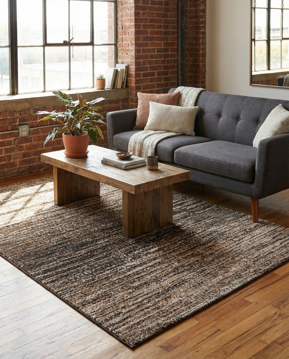 Sienna Collection Area Rug -  Verona Rectangle Multi  lifestyle 67