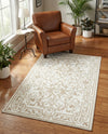 Sanctuary Retreat Collection Area Rug -  Retreat Rectangle Snow White  lifestyle 21