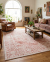 Cambridge Classics Collection Area Rug -  Magdalene (Pink) Rectangle Pink  lifestyle 5