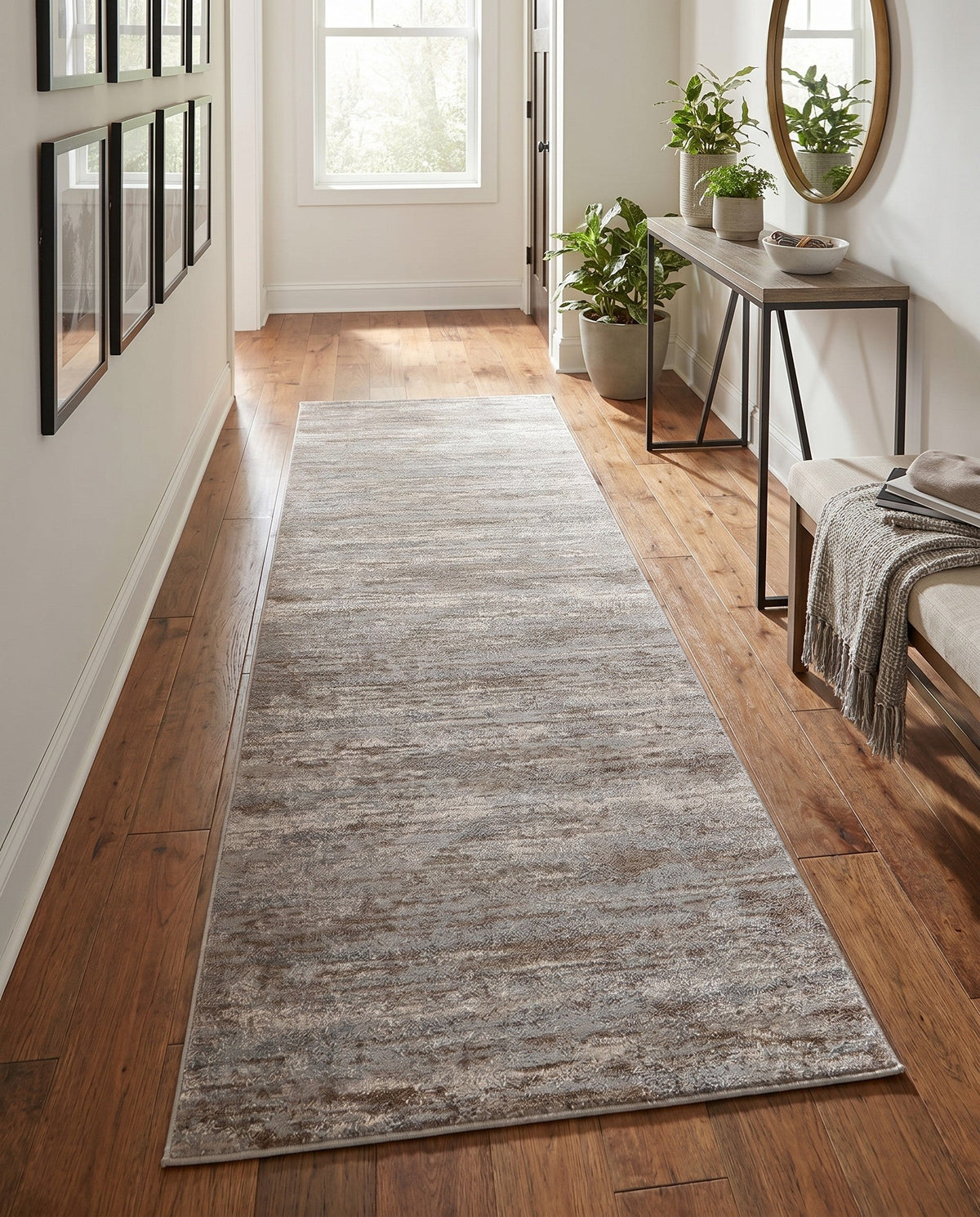 Aegean Elegance Collection Area Rug - Mesa Runner Beige  lifestyle 102