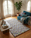 Woolen Sphere Collection Area Rug - Orbsburg (Pink and Purple) Rectangle Pink and Purple  lifestyle 13