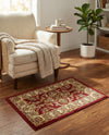 Jaipur Elegance Collection Area Rug -  Jantar Rectangle Red  lifestyle 9