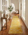 Dover Terrace Collection Area Rug -  Lagoon (Yellow) Runner Yellow  lifestyle 59