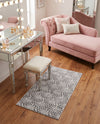 Hollywood Luxe Collection Area Rug -  Rodeo Rectangle Gray Silver  lifestyle 52