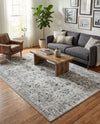 Copenhagen Comfort Collection Area Rug - Frederiksberg Rectangle Gray  lifestyle 27