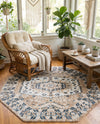 Cambridge Classics Collection Area Rug -  Pembroke (Beige) Octagon Beige  lifestyle 49