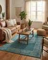 Copenhagen Comfort Collection Area Rug -  Helsingør Rectangle Blue  lifestyle 27