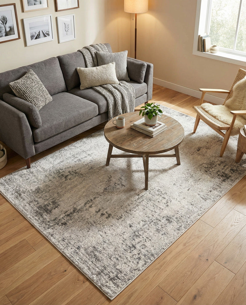 Aegean Elegance Collection Area Rug -  Ithaca Rectangle Gray  lifestyle 12