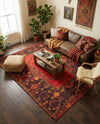 Safari Escape Rugs Collection Area Rug - Serengeti Rectangle Multi  lifestyle 19