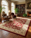 Jaipur Elegance Collection Area Rug -  Jantar Rectangle Red  lifestyle 5