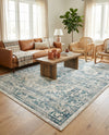 Savannah Elegance Collection Area Rug - Magnolia Rectangle Ivory  lifestyle 20