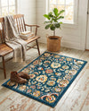 Adriana Terrace Collection Area Rug -  Positano (Navy Blue) Rectangle Navy Blue  lifestyle 24