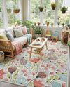 Wonder Tykes Collection Area Rug -  Fantasy Rectangle Ivory  lifestyle 22