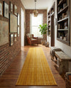 Jewel Oasis Collection Area Rug - Sapphire (Yellow) Runner Yellow  lifestyle 79
