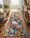 Meadow Breeze Collection Area Rug -  Daffodil Runner Multi  lifestyle 51