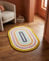 Shepherd's Glen Wool Collection Area Rug - Eldon Oval Multi  lifestyle 31