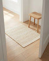 Marina Collection Area Rug - Marina Rectangle Ivory and White  lifestyle 54
