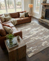 Sienna Collection Area Rug -  Veneto Rectangle Cloud Gray  lifestyle 31