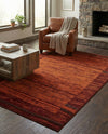 Autumn Meadow Collection Area Rug -  Nutmegwood Rectangle Terracotta  lifestyle 37