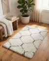 Casablanca Comfort Collection Area Rug -  Medina Rectangle Ivory  lifestyle 34