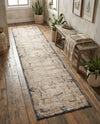 Coastal Manor Collection Area Rug -  Tidewater Runner Cream  lifestyle 28