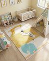 Wonder Tykes Collection Area Rug -  Wonderland Rectangle Ivory  lifestyle 11