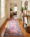 Maranta Collection Area Rug - Paramaribo Runner Pink  lifestyle 46