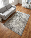 Riviera Elegance Collection Area Rug -  Vence Rectangle Dark Gray  lifestyle 30