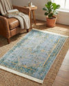 Caribbean Breeze Collection Area Rug -  Calypso Rectangle Gray  lifestyle 8