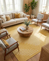 Urban Terrace Collection Area Rug -  Chelsea (Yellow) Square Yellow  lifestyle 48