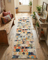 Colorburst Oasis Collection Area Rug -  Marina Runner Ivory  lifestyle 61