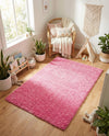 Plush Oasis Collection Area Rug - Serenity (Taffy Pink) Rectangle Taffy Pink  lifestyle 20