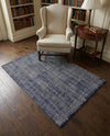 Berkshire Estate Collection Area Rug - Windsor (Blueberry) Rectangle Blueberry  lifestyle 14