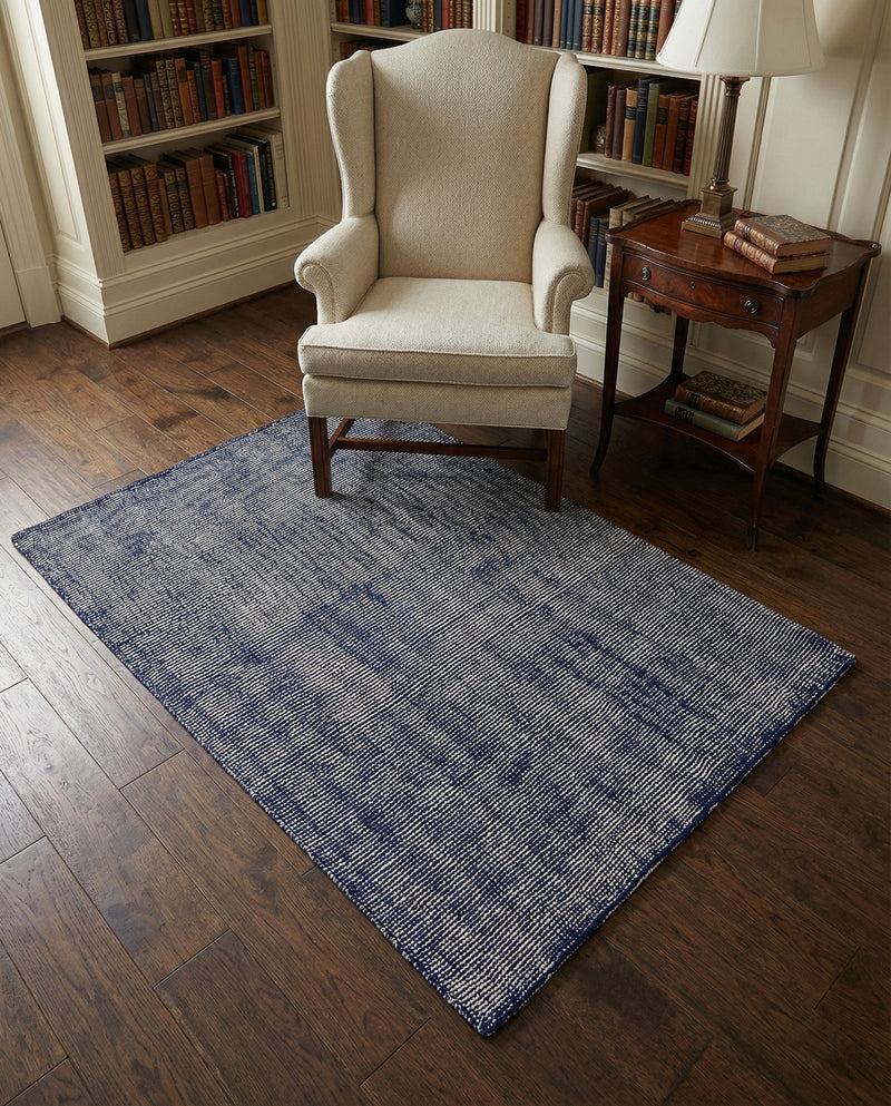 Berkshire Estate Collection Area Rug - Windsor (Blueberry) Rectangle Blueberry  lifestyle 14