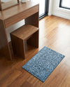 Aegean Elegance Washables Collection Area Rug -  Mykonos Rectangle Navy Blue  lifestyle 46
